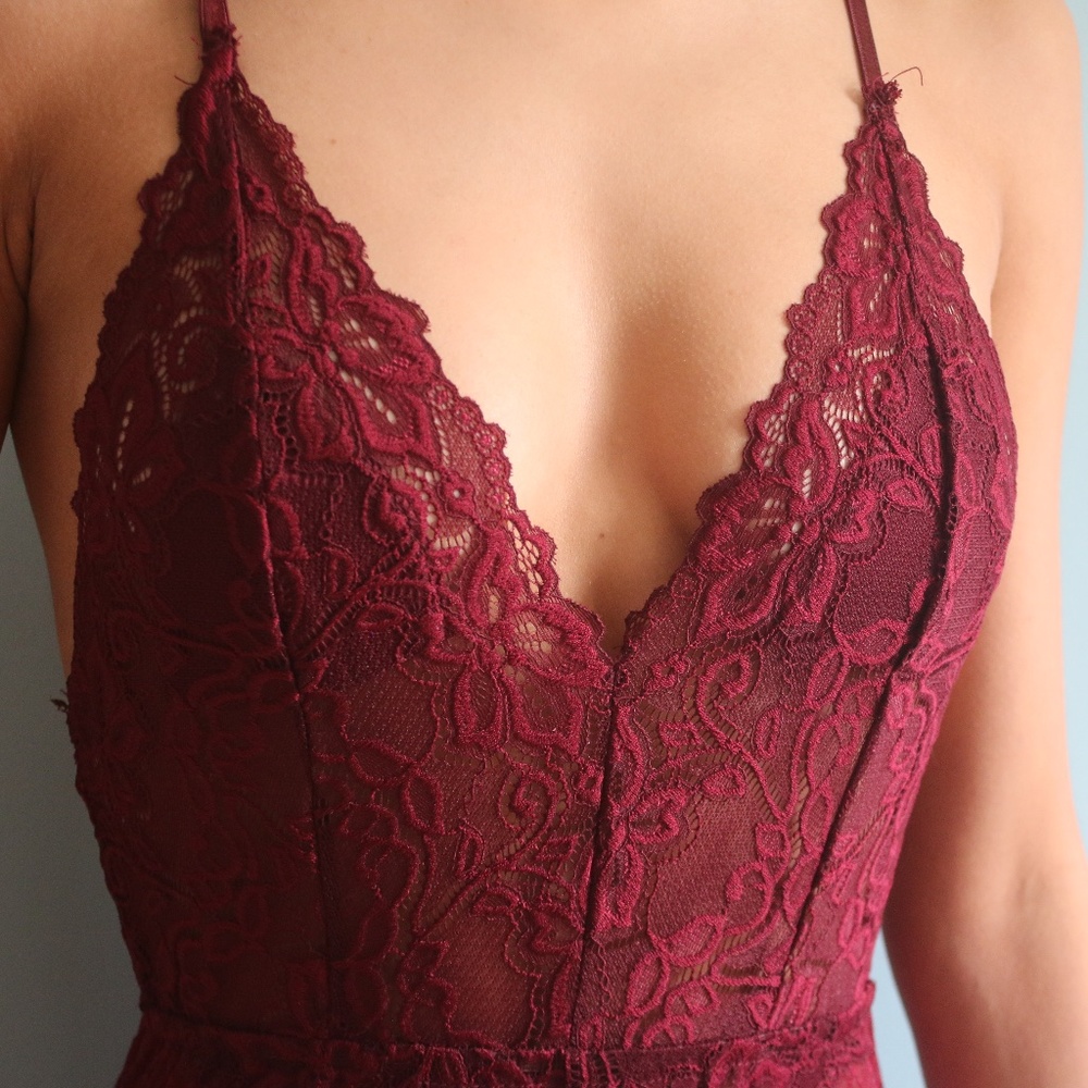 Tigermist Maroon Bodysuit